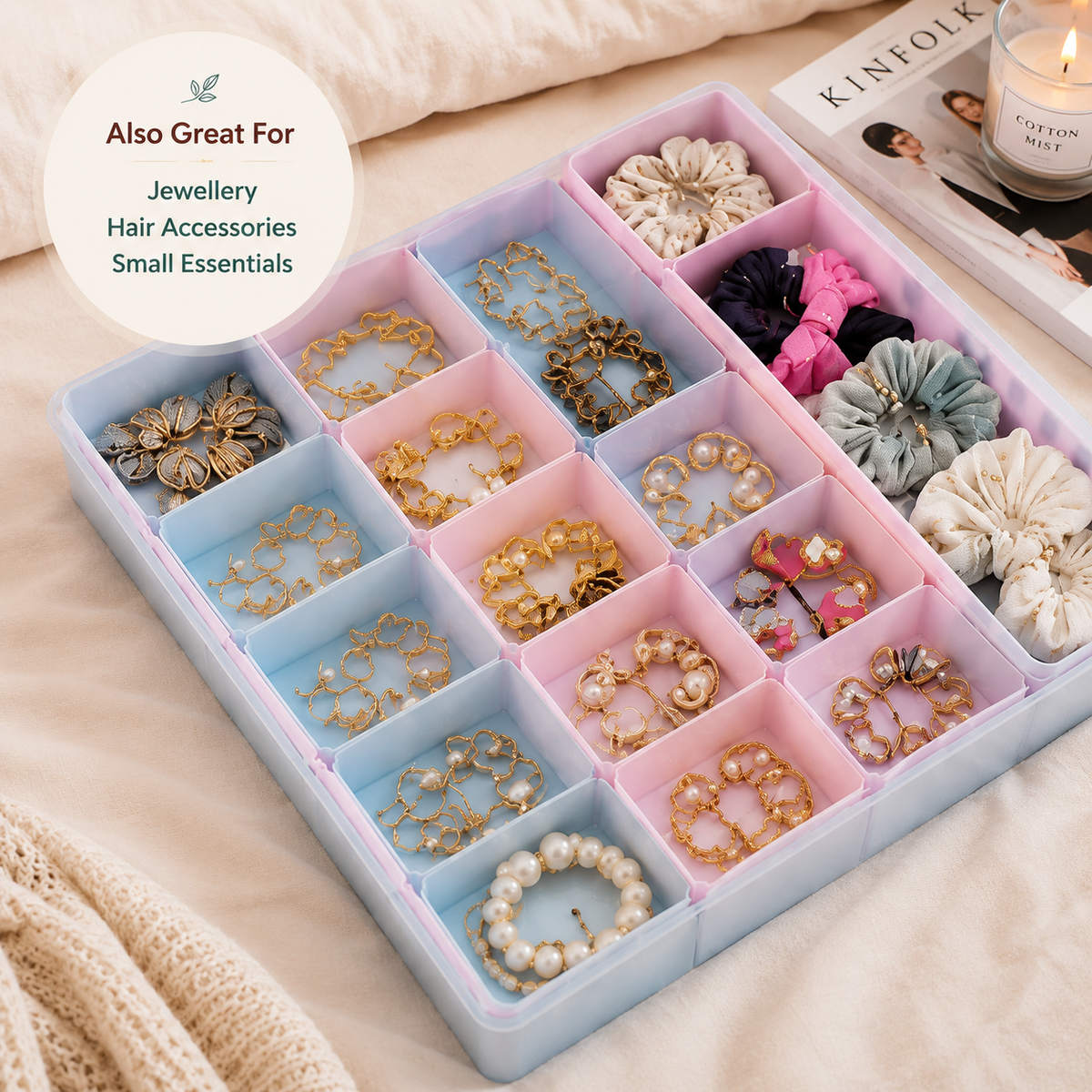 Wardrobe Organiser Set of 4 — Finally, a Drawer That Stays Tidy