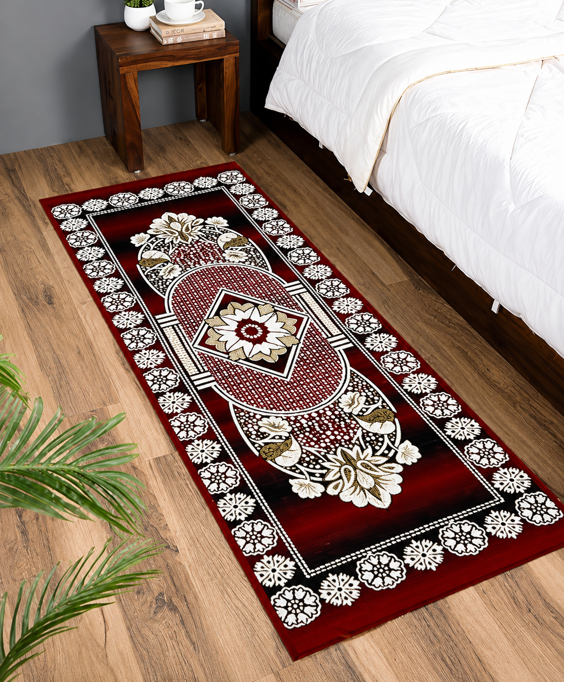Royal Bloom Ethnic Floor Runner — Warm Your Home Instantly
